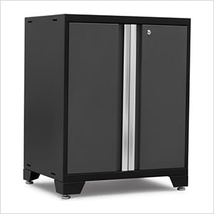 PRO Series Grey 2-Door Base Cabinet