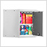 PRO 3.0 Series White Corner Cabinet