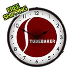 Collectable Sign and Clock Studebaker Backlit Wall Clock