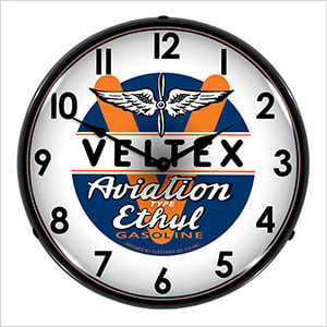 Veltex Aviation Ethul Backlit Wall Clock