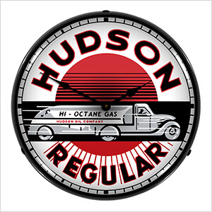 Hudson Gas Backlit Wall Clock