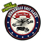 Collectable Sign and Clock Bonneville Salt Flats Backlit Wall Clock