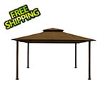 Paragon Outdoor 11 x 14 ft. Soft Top Gazebo (Cocoa Sunbrella Canopy)