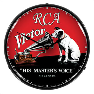 RCA Victor Backlit Wall Clock