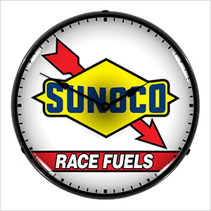 Sunoco Race Fuels Backlit Wall Clock