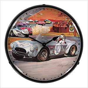 Shelby Cobra Backlit Wall Clock