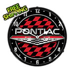 Collectable Sign and Clock Pontiac GTO Backlit Wall Clock