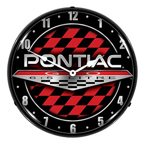 Pontiac GTO Backlit Wall Clock