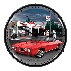 1970 GTO Backlit Wall Clock