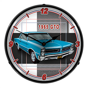 1965 GTO Backlit Wall Clock