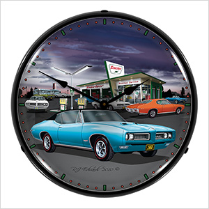1968 GTO Backlit Wall Clock