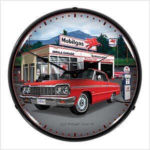 1964 Chevy Impala Backlit Wall Clock