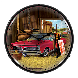 Hidden Treasure GTO Backlit Wall Clock