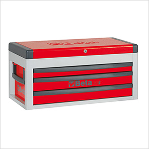3-Drawer Portable Tool Chest (Red)