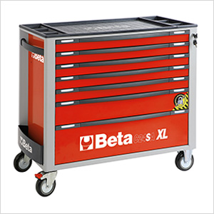 7-Drawer Anti-Tilt Rolling Long Tool Cabinet