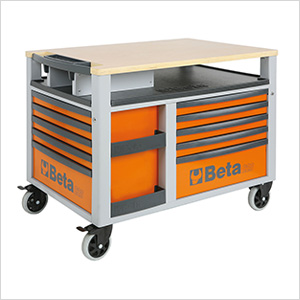 10-Drawer SuperTank Rolling Tool Cabinet / Workstation