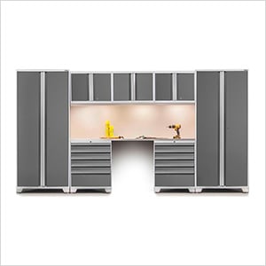 PRO Series Platinum 8-Piece Set with Stainless Steel Top