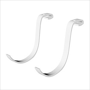 Rail Hooks - White