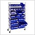 24-Bin Commercial Bin Rack System