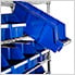 24-Bin Commercial Bin Rack System