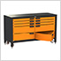 10-Drawer 60-Inch Rolling Workbench