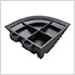 Pro Jet Black Garage Floor Tile Corner (4-Pack)