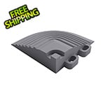 Swisstrax Pro Pearl Grey Garage Floor Tile Corner (4-Pack)