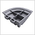 Pro Pearl Grey Garage Floor Tile Corner (4-Pack)