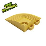 Swisstrax Pro Citrus Yellow Garage Floor Tile Corner (4-Pack)