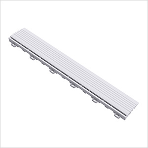 Pro Arctic White Garage Floor Looped Edge (10-Pack)