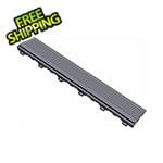 Swisstrax Pro Slate Grey Garage Floor Looped Edge (10-Pack)