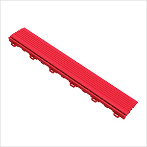 Pro Racing Red Garage Floor Looped Edge (10-Pack)