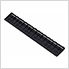 Pro Jet Black Garage Floor Pegged Edge (10-Pack)