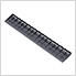 Pro Slate Grey Garage Floor Pegged Edge (10-Pack)