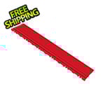Swisstrax Pro Racing Red Garage Floor Pegged Edge (10-Pack)