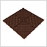 Chocolate Brown Diamondtrax Garage Floor Tile (9-Pack)