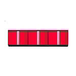 NewAge Garage Cabinets 3 x PRO Series Red Wall Cabinets