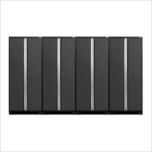 4 x PRO Series Grey Multi-Use Lockers