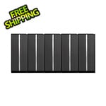 NewAge Garage Cabinets 5 x PRO 3.0 Series Grey Multi-Use Lockers