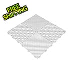 Swisstrax Ribtrax Pro Arctic White Garage Floor Tile (6-Pack)