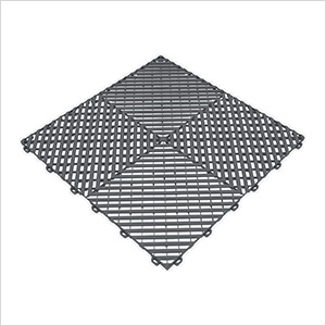 Ribtrax Pro Slate Grey Garage Floor Tile (6-Pack)