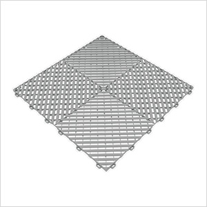 Ribtrax Pro Pearl Grey Garage Floor Tile (6-Pack)