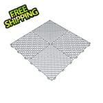 Swisstrax Ribtrax Pro Pearl Silver Garage Floor Tile (6-Pack)