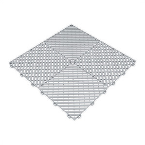 Ribtrax Pro Pearl Silver Garage Floor Tile (6-Pack)