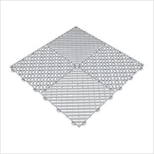 Ribtrax Pro Pearl Silver Garage Floor Tile (6-Pack)