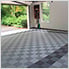 Ribtrax Pro Pearl Silver Garage Floor Tile (6-Pack)
