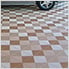 Ivory Ribtrax Garage Floor Tile (9-Pack)