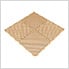 Ribtrax Pro Mocha Java Garage Floor Tile (6-Pack)
