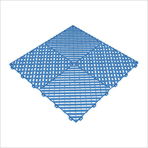 Ribtrax Pro Island Blue Garage Floor Tile (6-Pack)