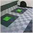 Ribtrax Pro Techno Green Garage Floor Tile (6-Pack)